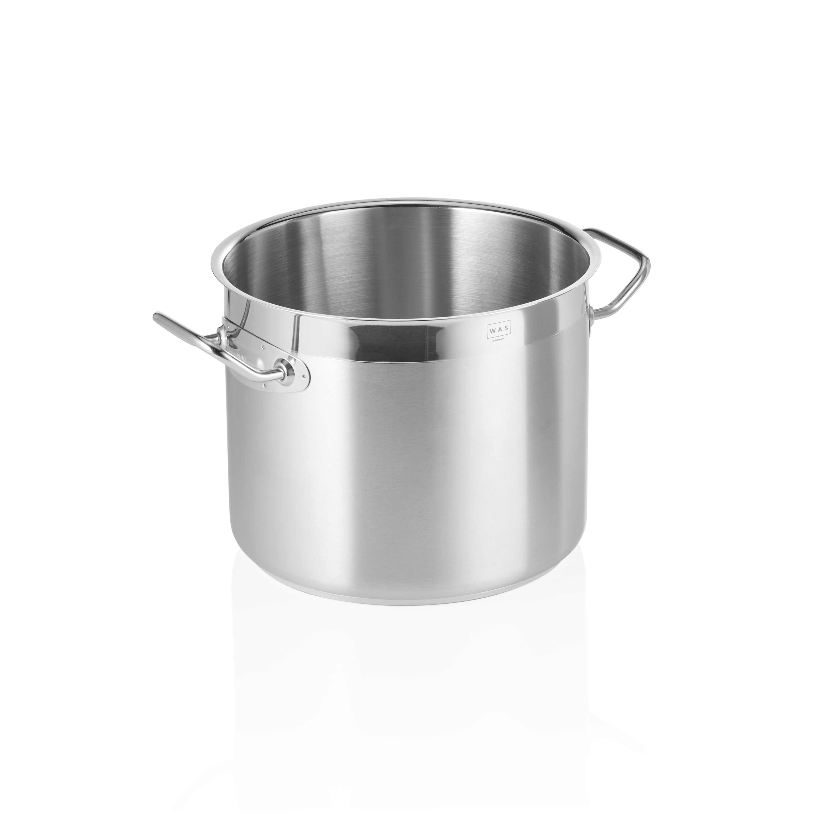 WAS Fleischtopf COOKWARE 21, Ø 24 cm, 9 ltr., Chromnickelstahl 18/10