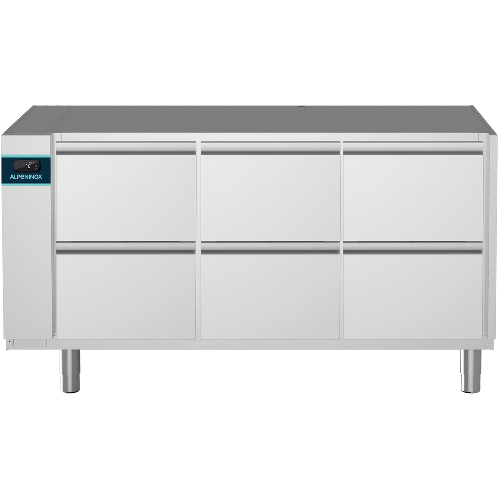 Nordcap Kühltisch, 3 Abteile CLO 700 3-7051