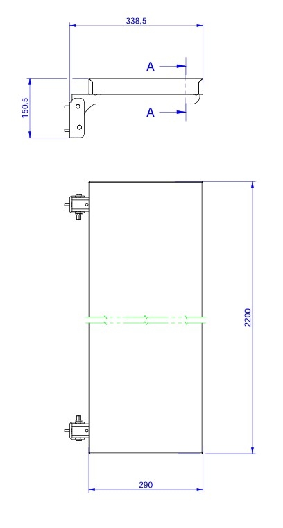 Nordcap  Tablettablage für Sortiertisch