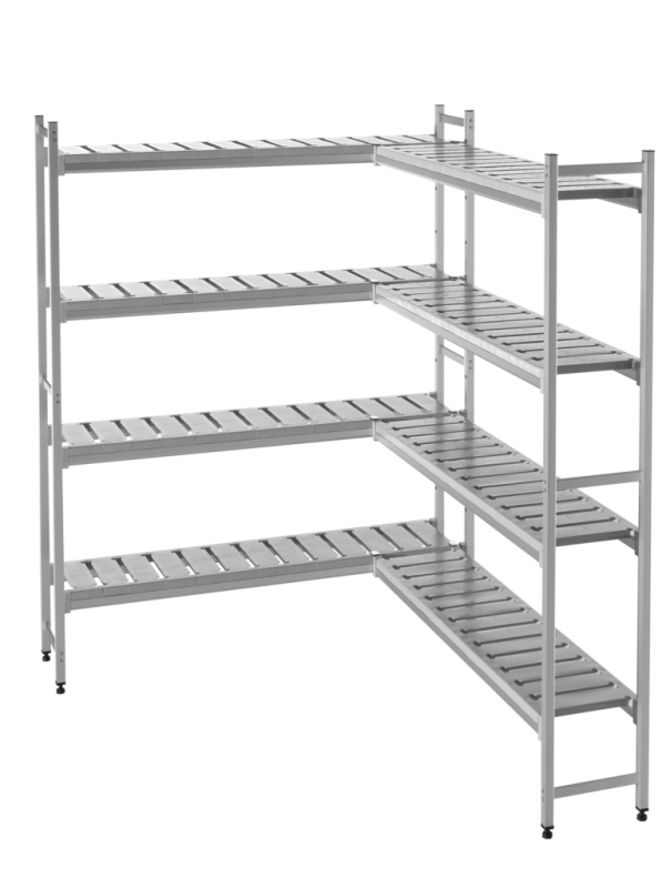KBS Regaleinrichtung L-förmig für EVO80-12 und Multi100-12