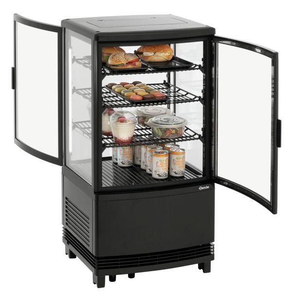 Bartscher Mini-Kühlvitrine 58L-SW