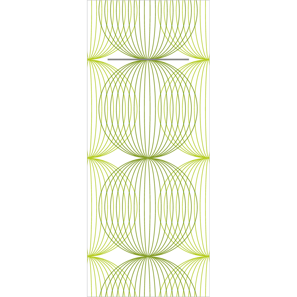 Mank Pocket-Napkins Ludo lime-oliv 40 x 33 cm 1/8 Falz