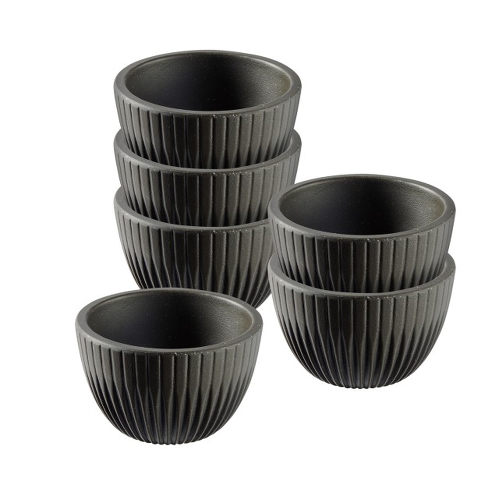 APS Dipschälchen -LINEO-, 6er Set Ø 6 cm, H: 3,5 cm, 30 ml