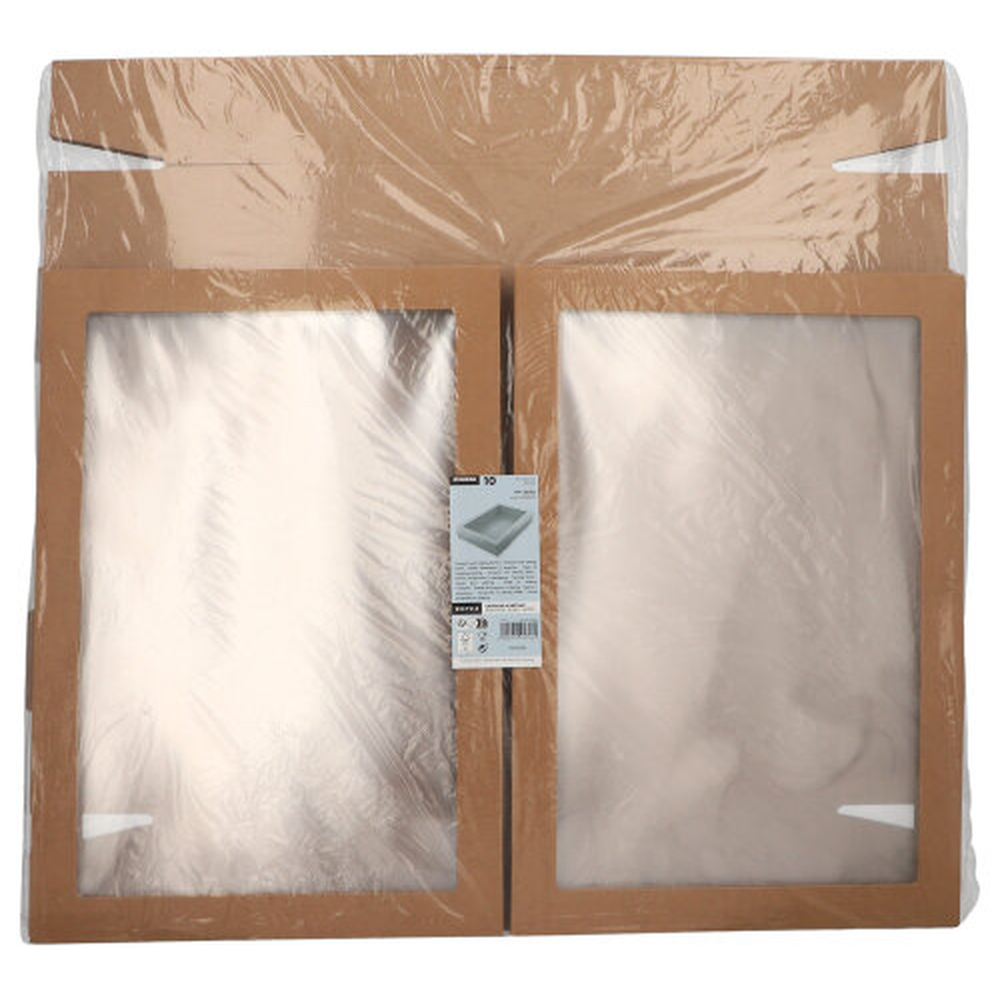 Papstar Transport- und Catering-Kartons, Pappe eckig 8 cm x 31 cm x 45 cm braun