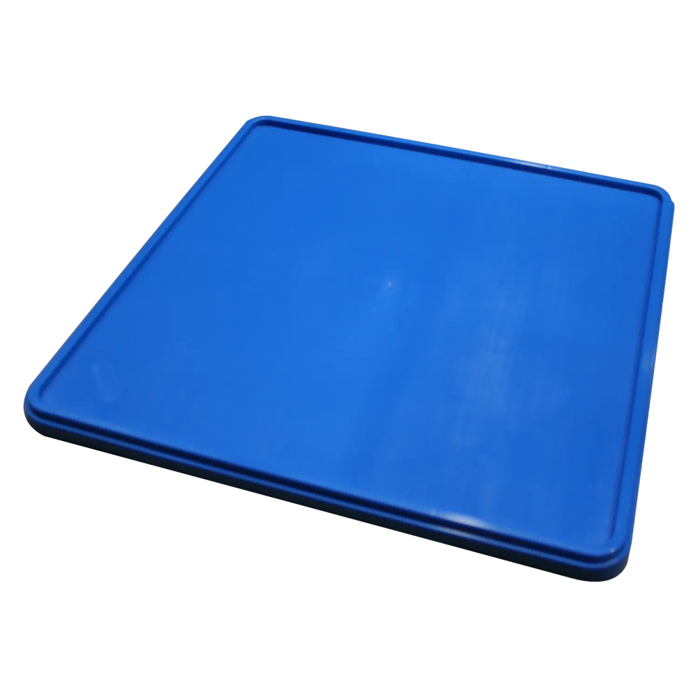 RM Gastro Korbdeckel Plastik blau 50x50x4 / REDFOX - C 1200