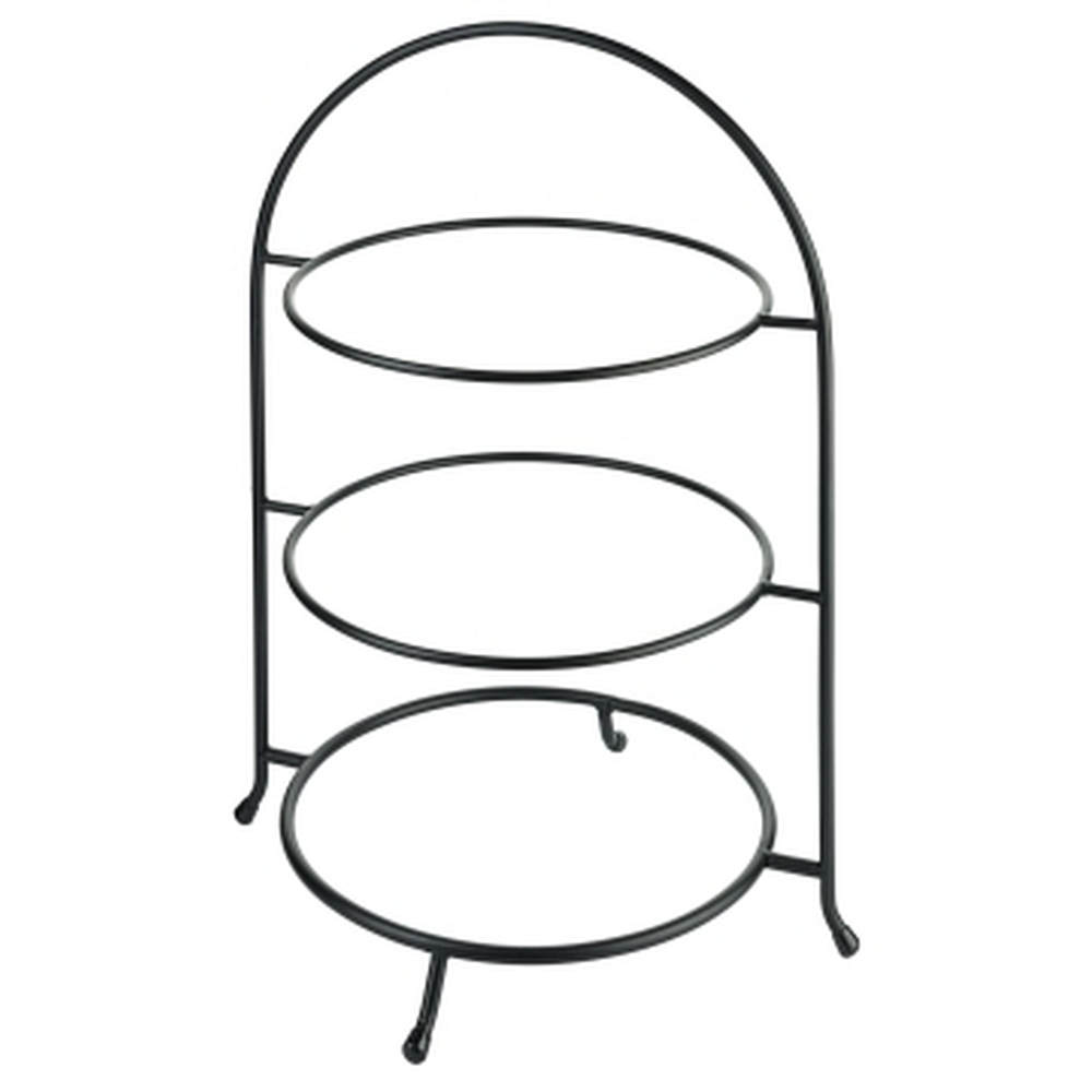 Contacto Telleretagere, schwarz für Teller 27-30 cm, 11''