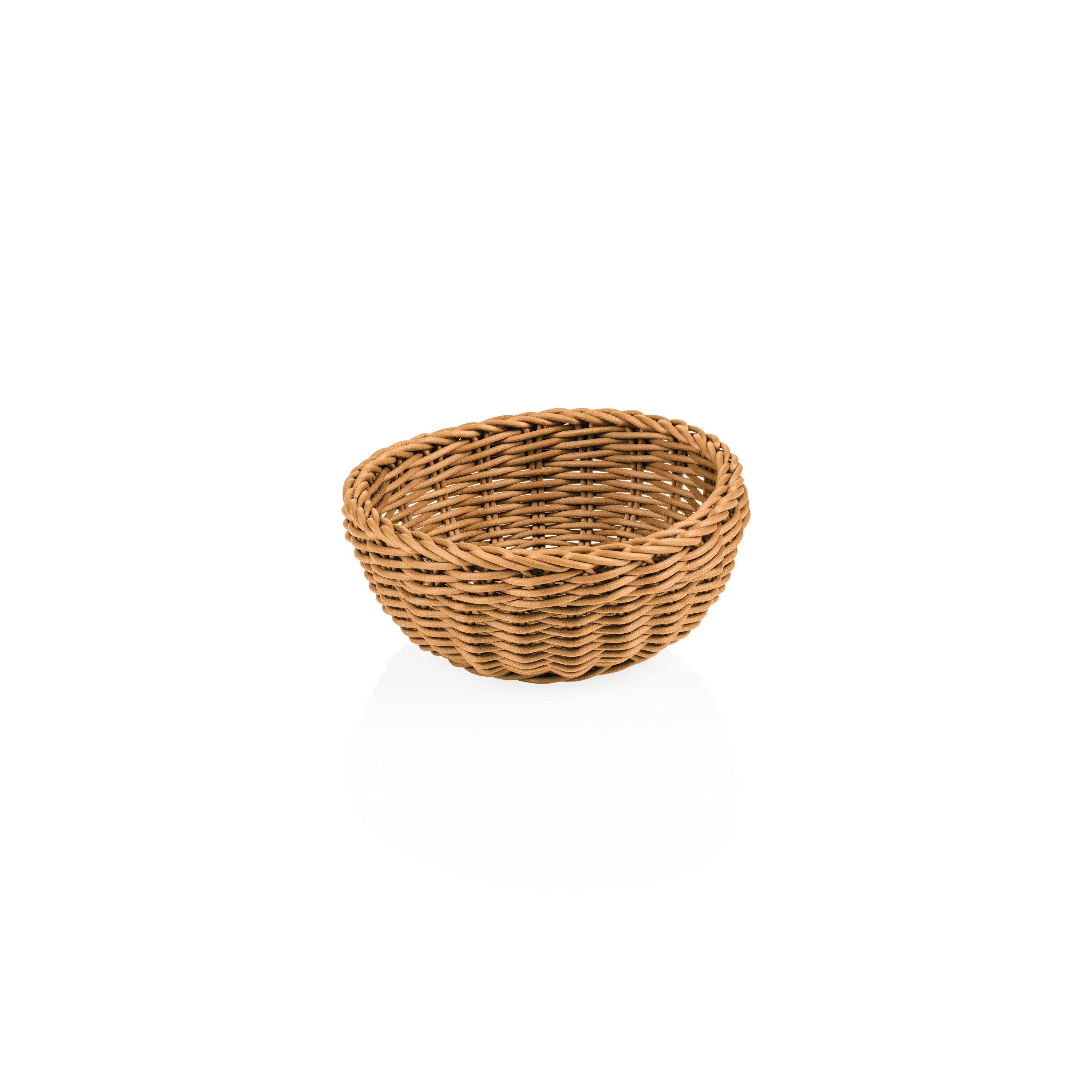 WAS Korb WEAVER PRO Tischkörbe, Ø 20 cm, Höhe 8 cm, beige, Polypropylen