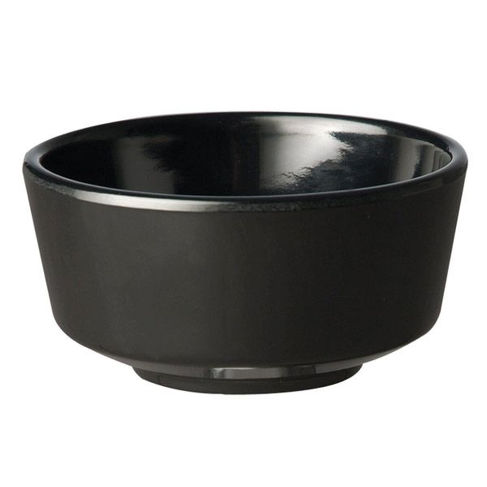 APS Schale, rund -FLOAT- Ø 20,5 cm, H: 10 cm , Melamin, schwarz, 1,9 Liter