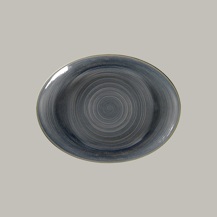 RAK Platte oval - jade  Serie: Spot L 36 cm / W 27 cm / Ht. 3.5 cm