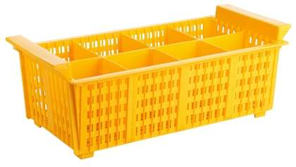 Contacto Besteckspülkorb, gelb