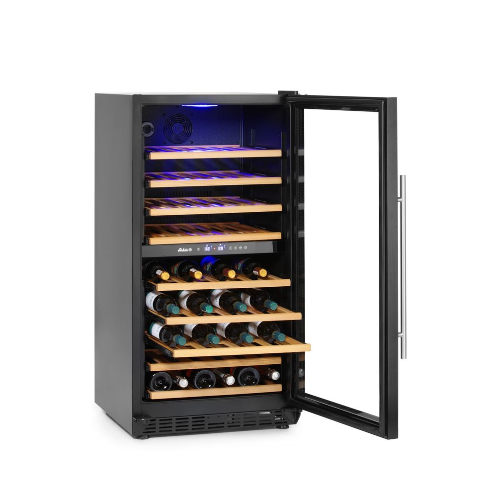 Hendi Weinkühlschrank, 2 Zonen, 72 Flaschen, Arktic, 232L, 220-240V/110W, 595x67