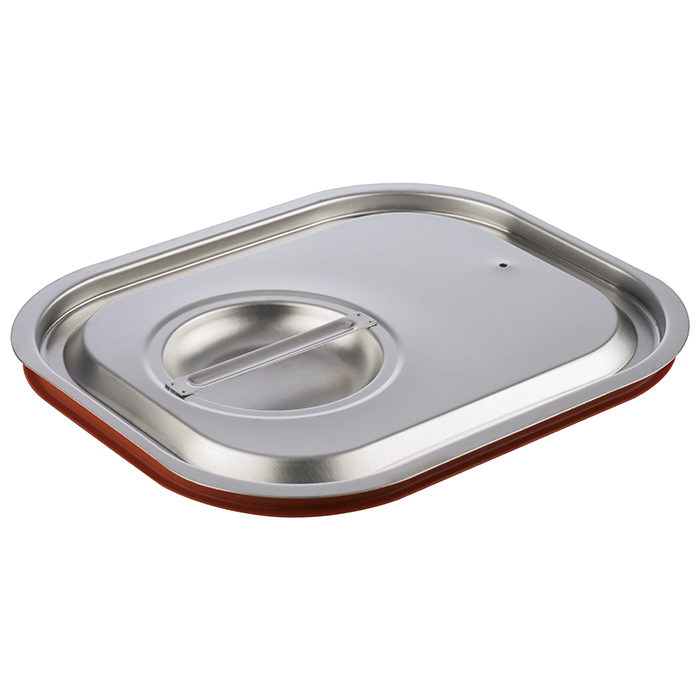 APS GN 1/2 Transport-Steck-Deckel 32,5 x 26,5 cm , Edelstahl