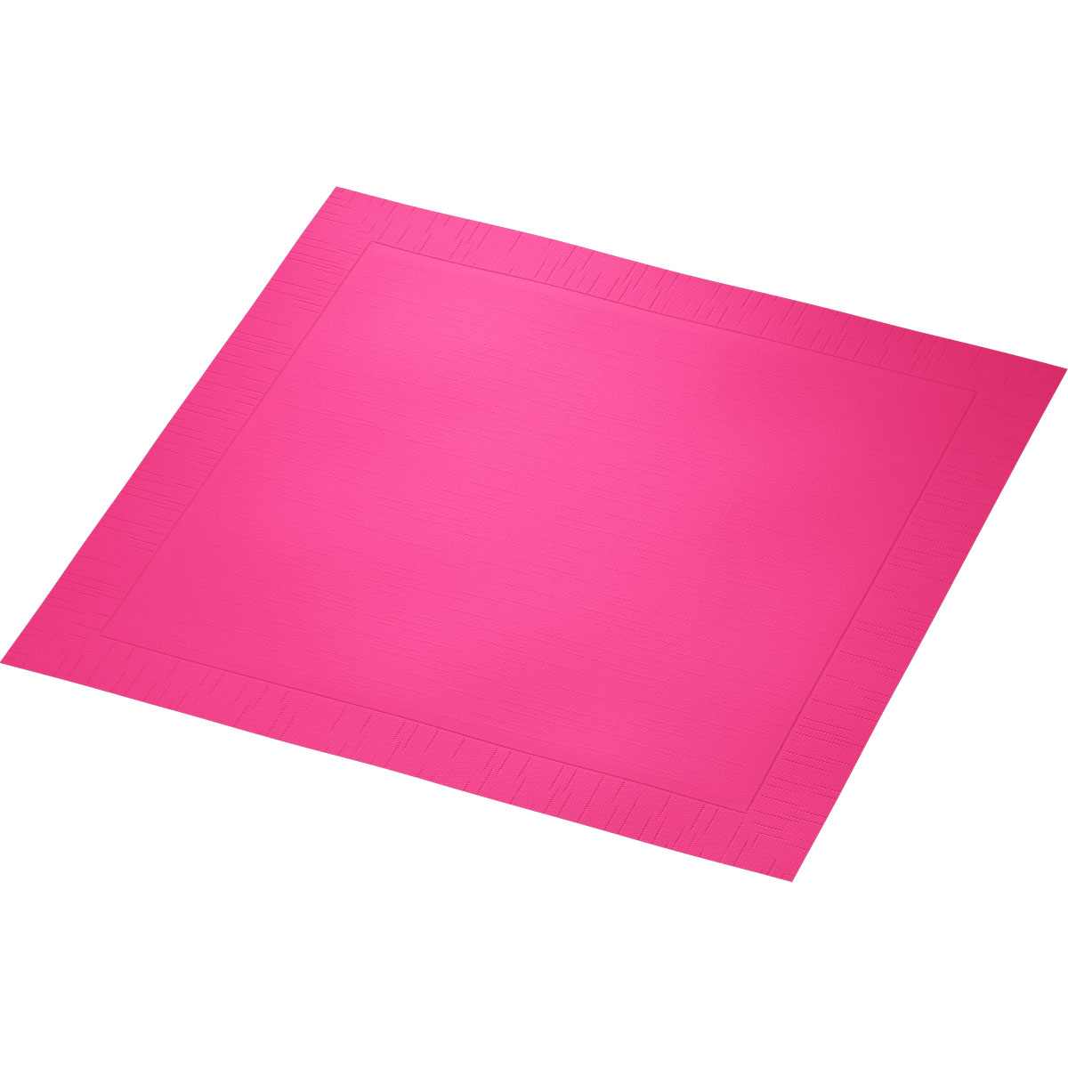 Duni Klassikservietten 40 x 40 cm 4-lagig, geprägt 1/4 Falz fuchsia