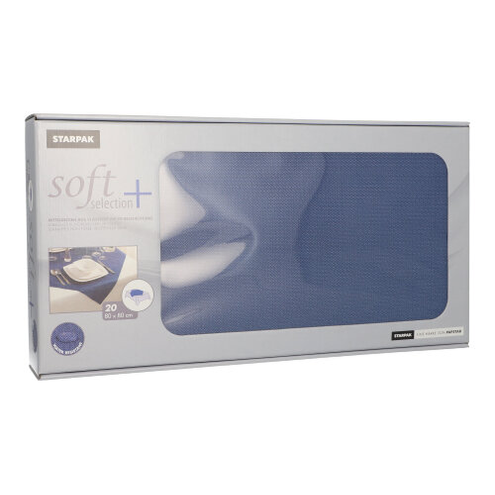 PAPSTAR Mitteldecken, stoffähnlich, Vlies soft selection plus 80 cm x 80 cm