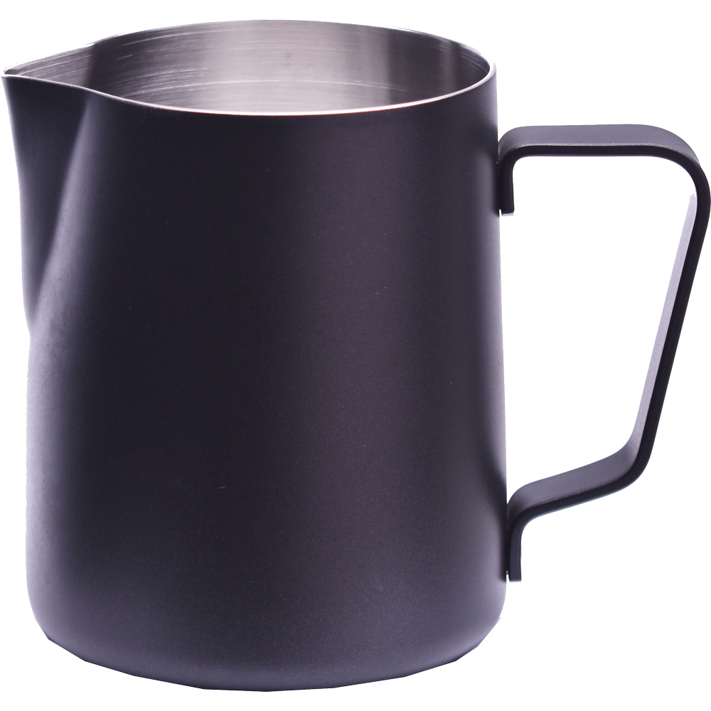 Kaffeetasse, Becher, Becher aus Metall, schwarz, minimalistisch