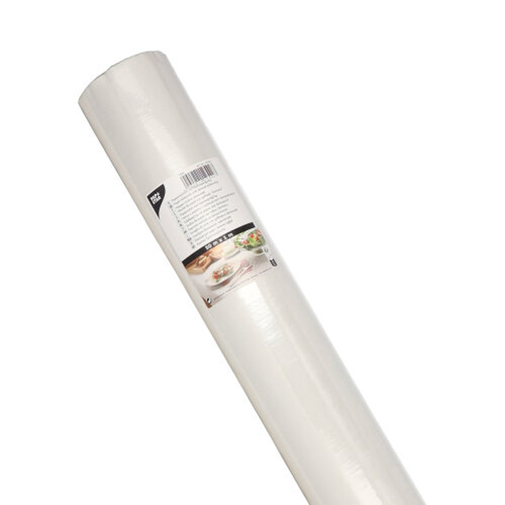 Papstar Papiertischtuch mit Damastprägung 50 m x 1 m weiss