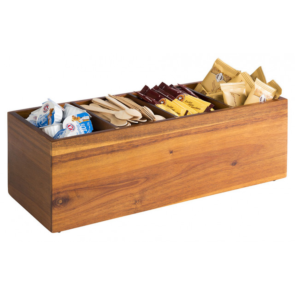 APS Holzbox -WOODY- 36 x 14 cm, H: 12,5 cm