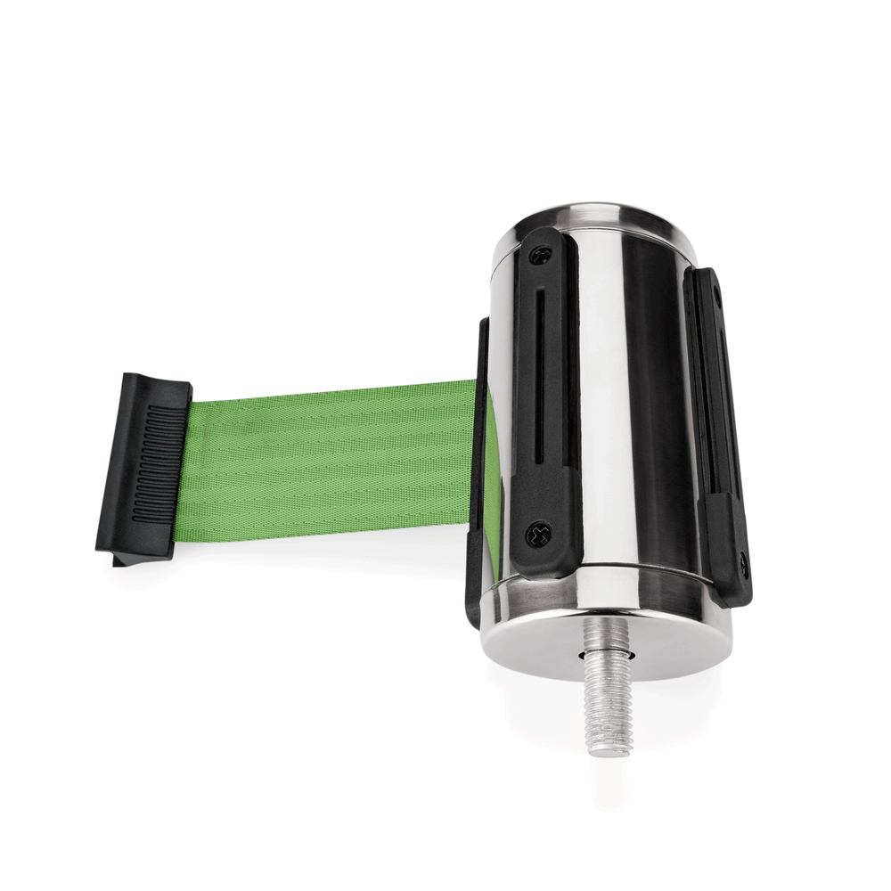 WAS Einzelgurtband für Abgrenzungspfosten Highflex 1114 100 & 335, grün, 3 m 
