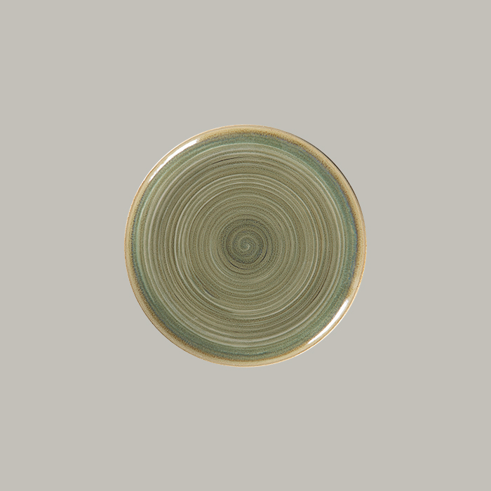 RAK Teller flach coup - emerald  Serie: Spot Ø 26.7 cm / Ht. 2.7 cm