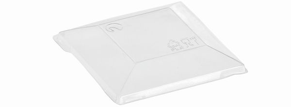 Pacovis Deckel PLA, zu Pyramid 22cl, 72x72mm, naturesse
