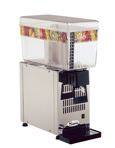 Santos Dispenser für gekühlte Getränke - 1 Behälter x 12 l