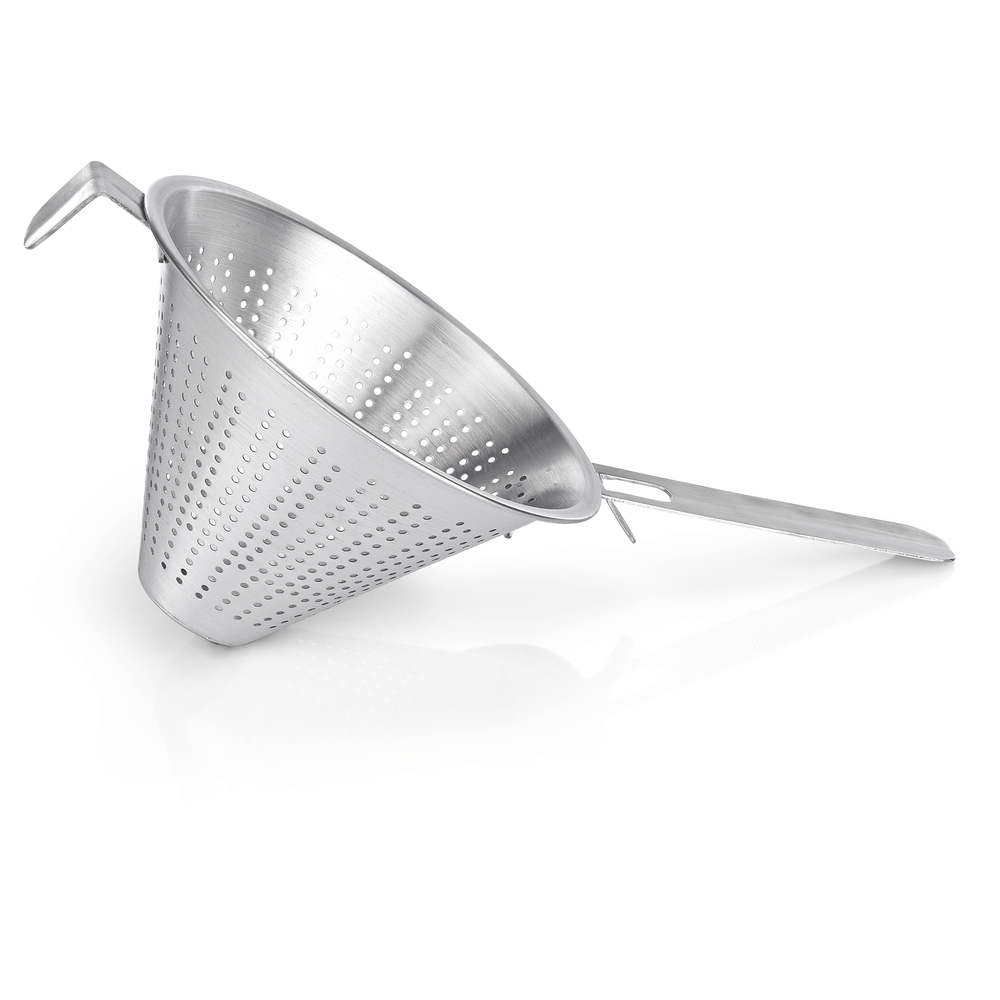 WAS Spitzsieb, Ø 23 cm, Edelstahlgaze 1 mm, Chromnickelstahl