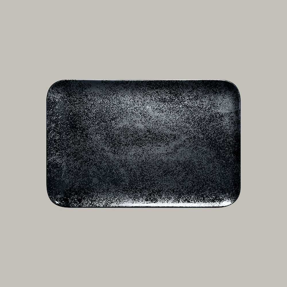 RAK Platte rechteckig Serie: Karbon L 33.4 cm / W 20 cm / Ht. 1.8 cm