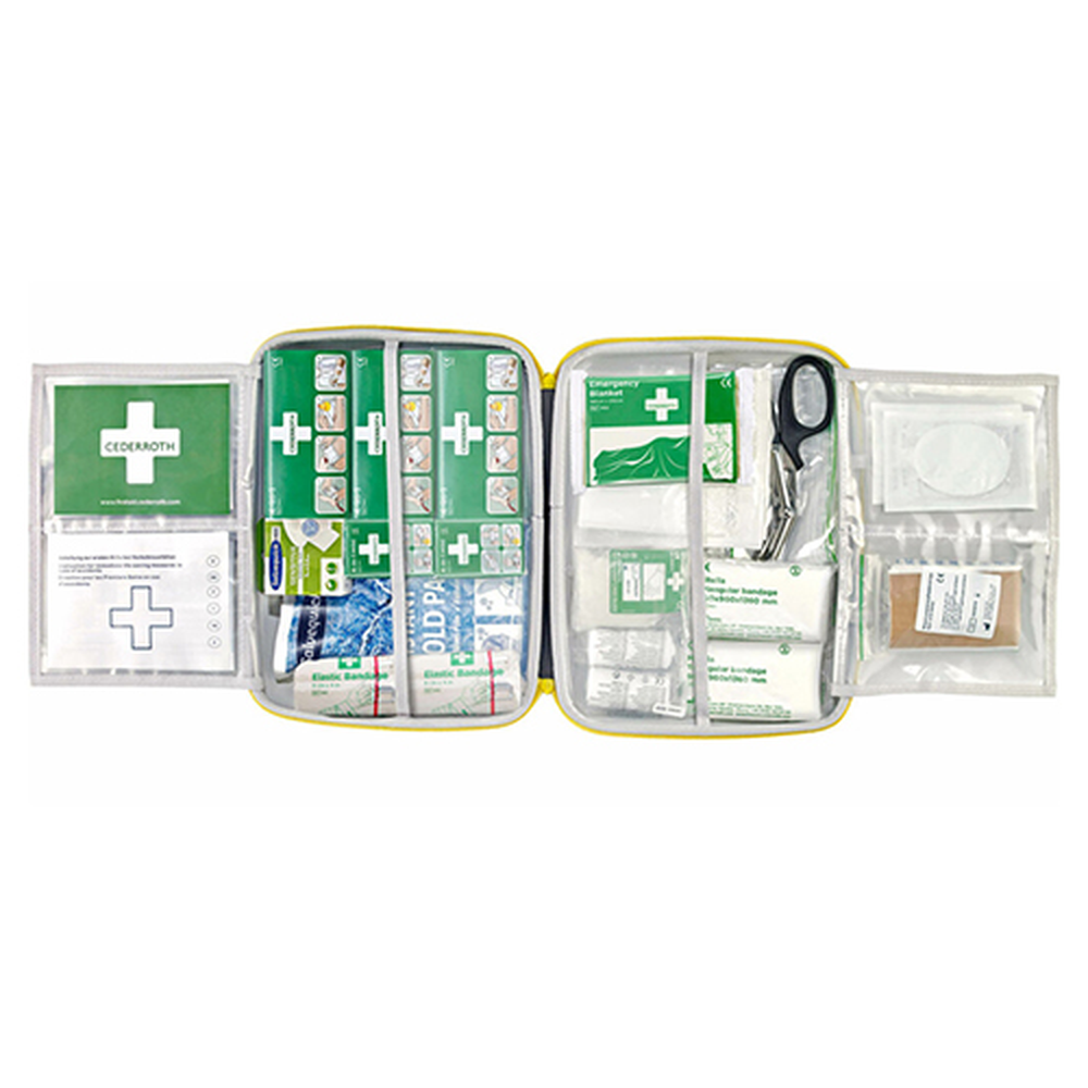 Papstar "Cederroth" First Aid Kit Large DIN 13157 26 cm x 31 cm x 8,6 cm grün