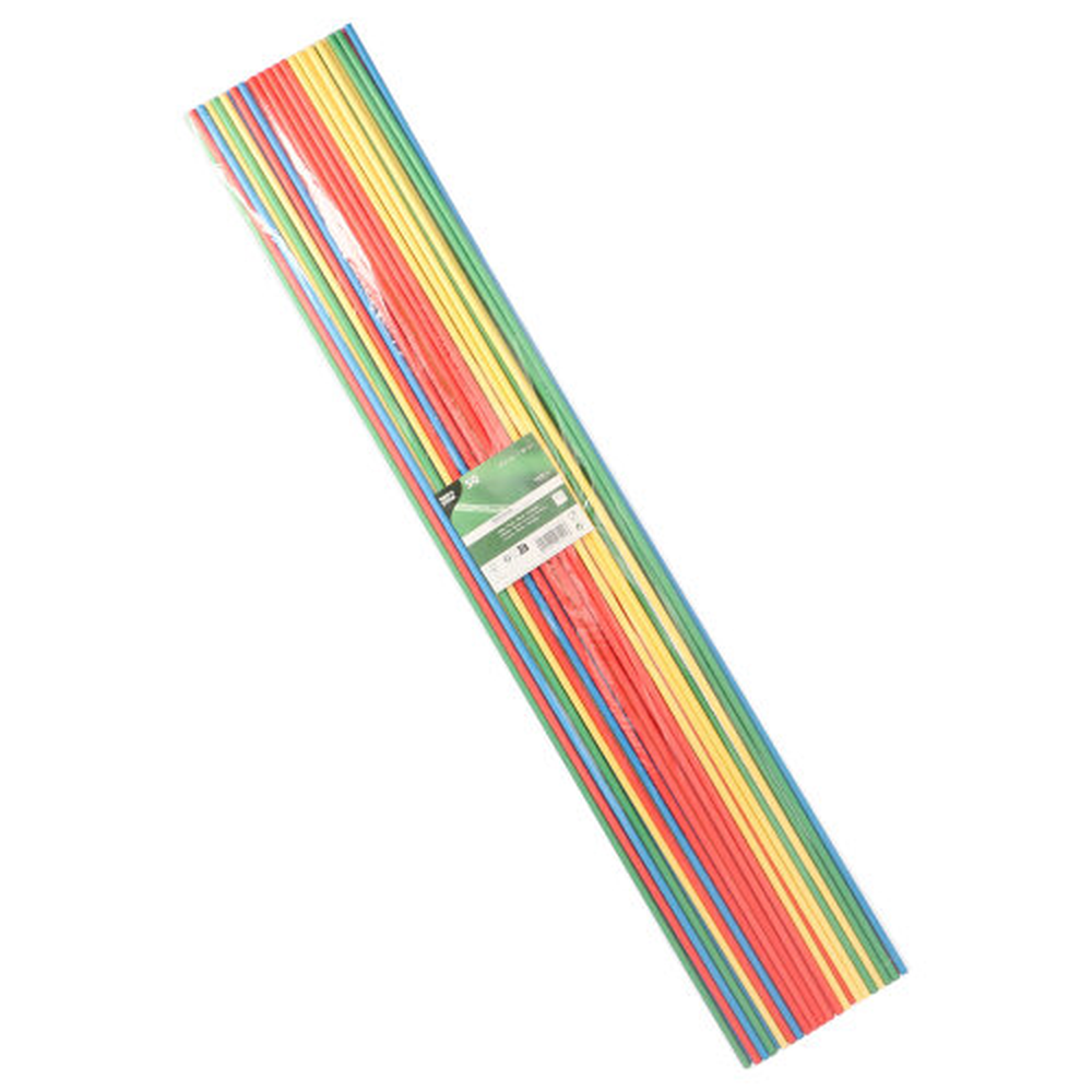 Papstar Trinkhalme, Maxi Papier Ø 6 mm · 80 cm farbig sortiert