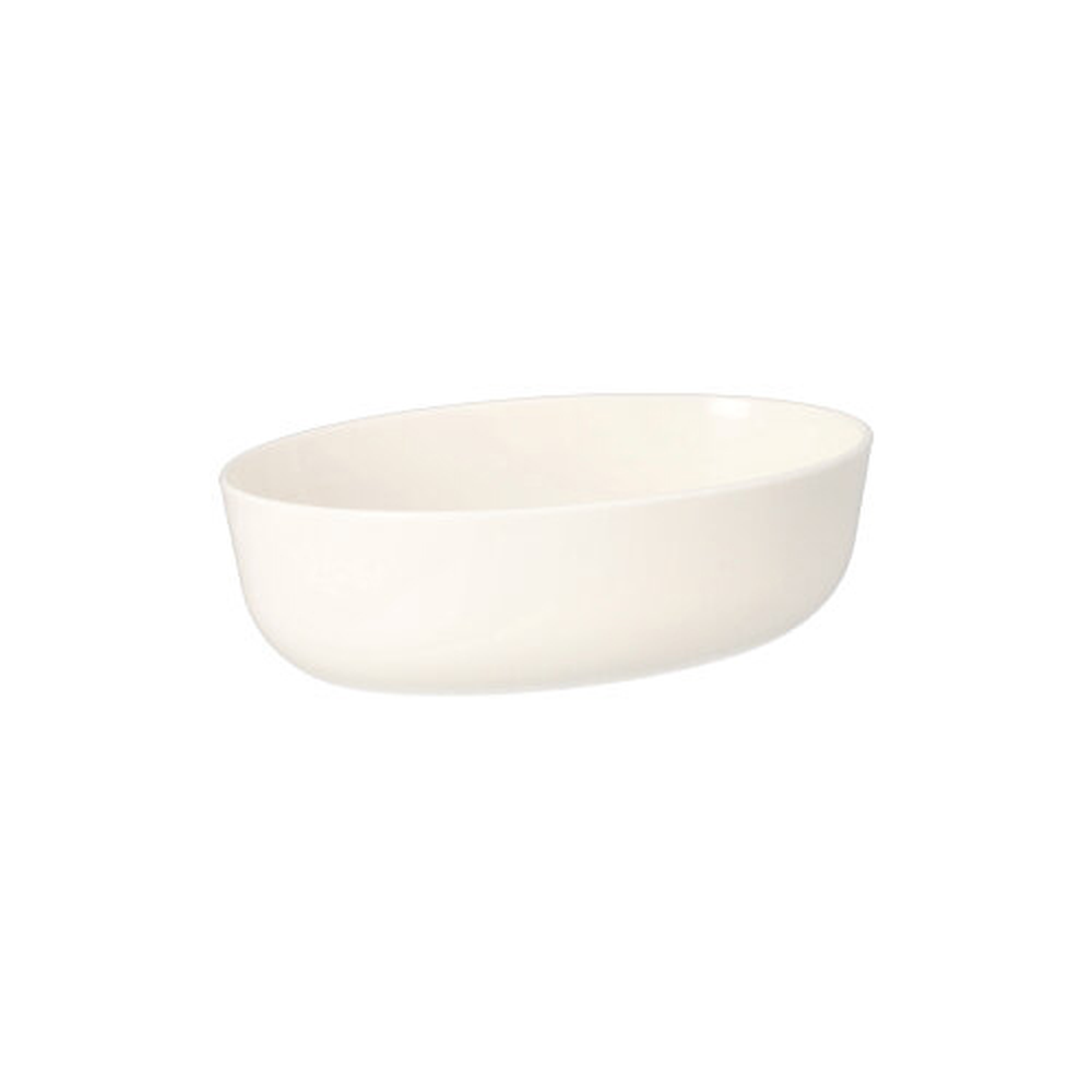 Papstar Mehrweg-Schalen oval 450 ml 5 cm x 10,5 cm x 15,5 cm weiss "Cella"