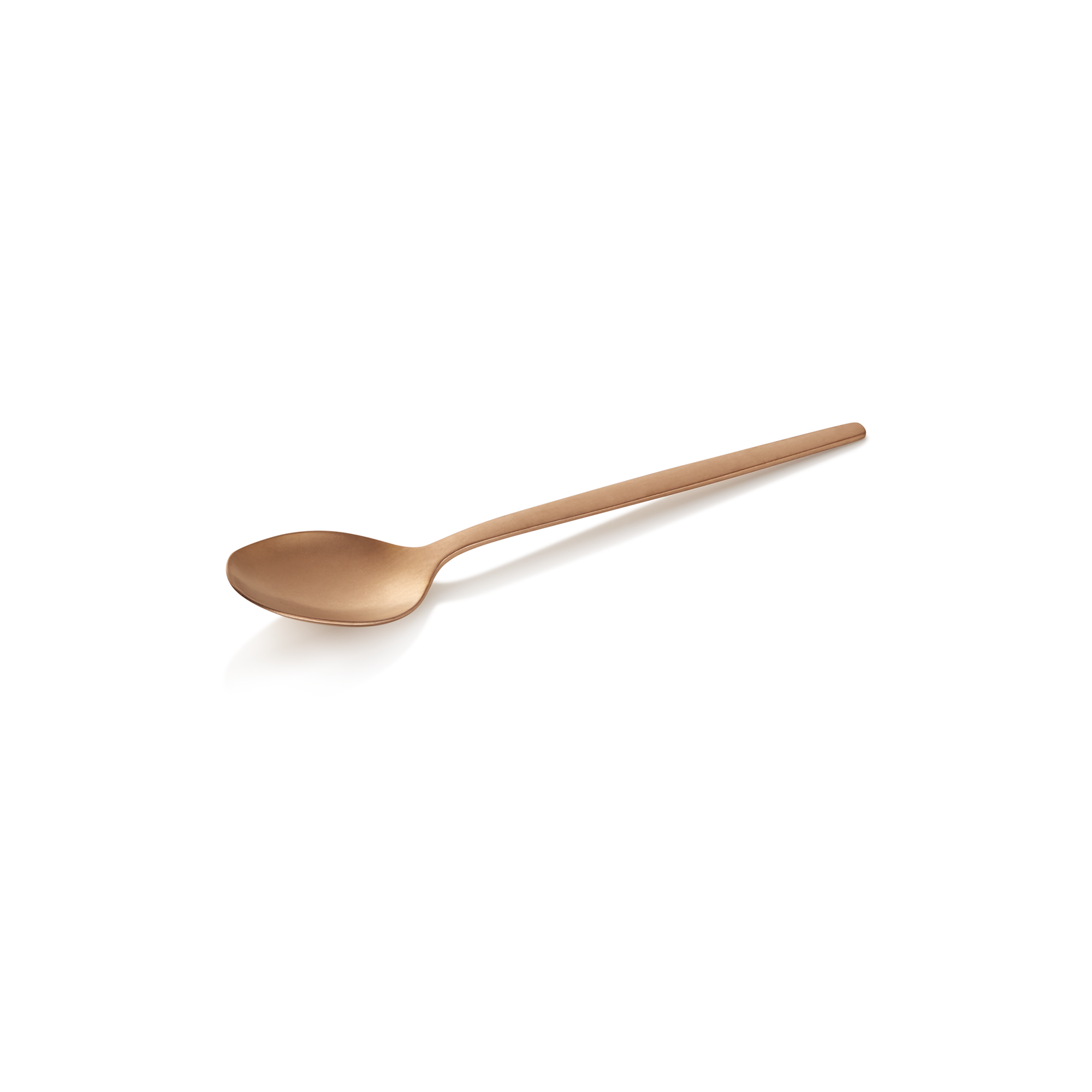 WAS Kaffeelöffel ALEX BRONZE, mit bronze, matter PVD Beschichtung, 13,5 cm, Set 