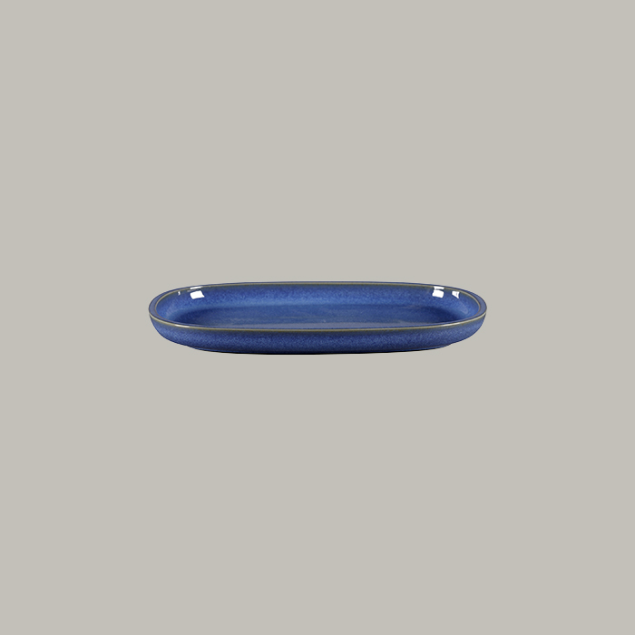  RAK Platte oval - cobalt Länge: 26.1 cm / Breite: 18 cm / Höhe : 2.5 cm