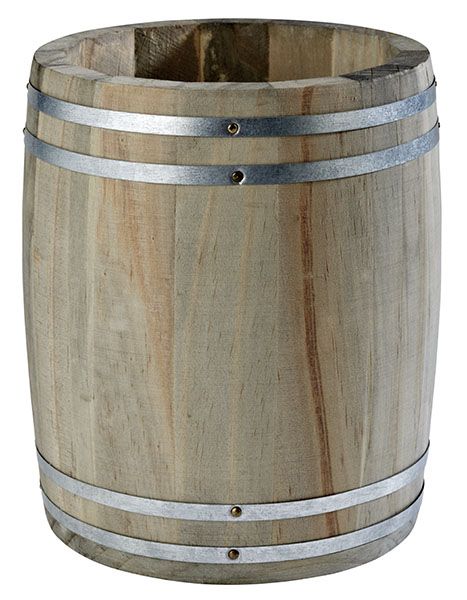 APS Besteckbehälter -Holzfass- Ø 11,5 cm, H: 14 cm , Holz