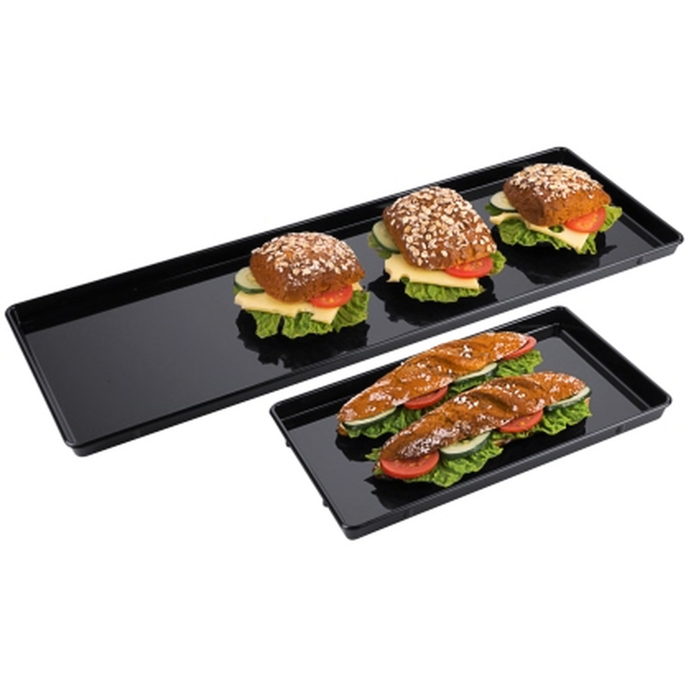 Contacto Auslageplatte, schwarz 40 cm