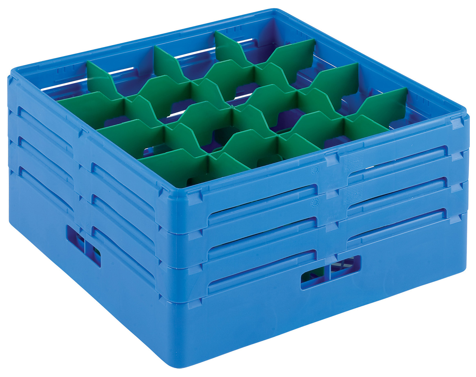Nordcap Gläserkorb Gläserkorb Kunststoff, blau