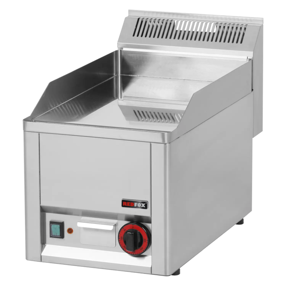 KBS Elektro-Grillplatte 1 Heizzone Grillfläche glatt hartverchromt Auftischgerät
