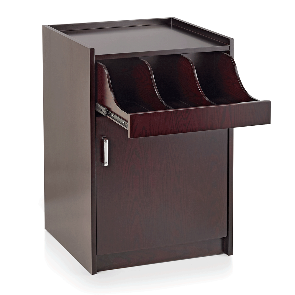 WAS Besteckstation, 55 x 55 x 81,5 cm, furnier, lackiert, Holz