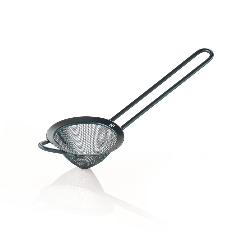 WAS Feinmaschiges Sieb NOCTURN, Ø 9 cm, 25,5 cm, blau matt - HLC, Chromnickelsta