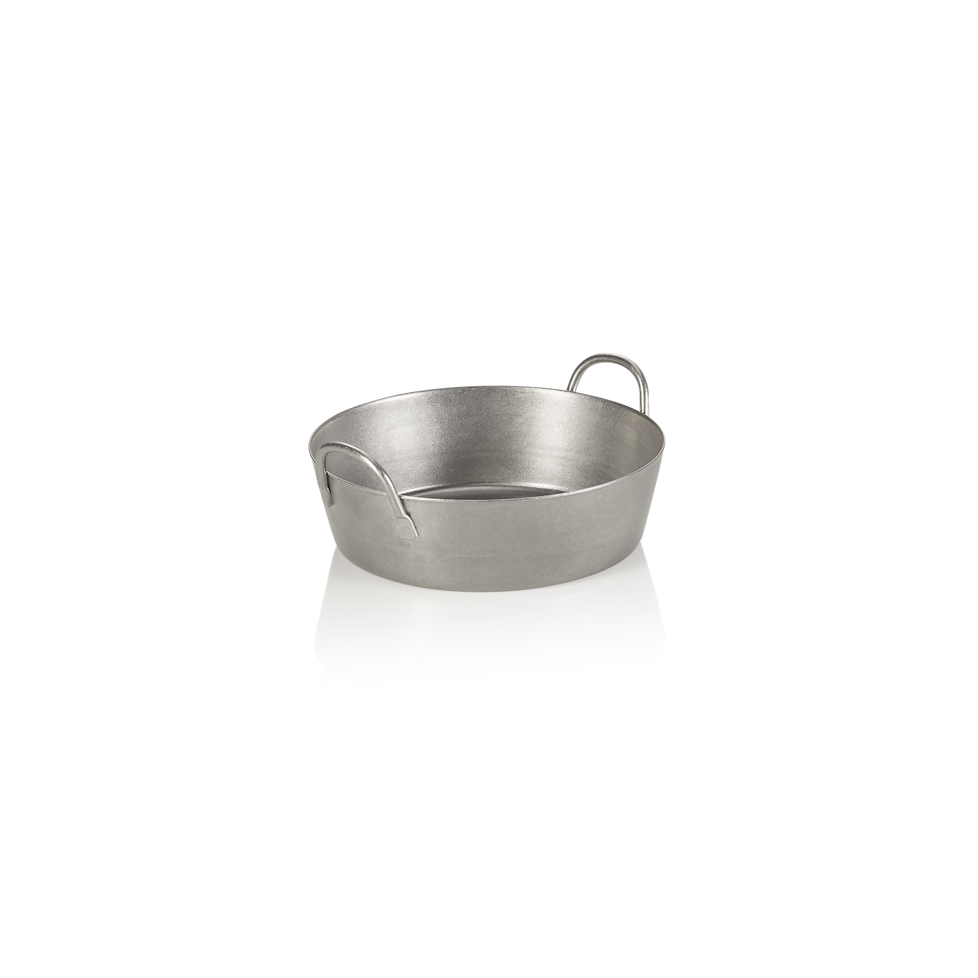 WAS Mini Paella Pfanne STEEL & STYLE HERITAGE, Ø 10 cm, 150 ml, Chromnickelstahl