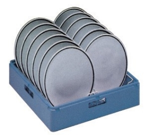 Nordcap Tellerkorb Tellerkorb Kunststoff, blau