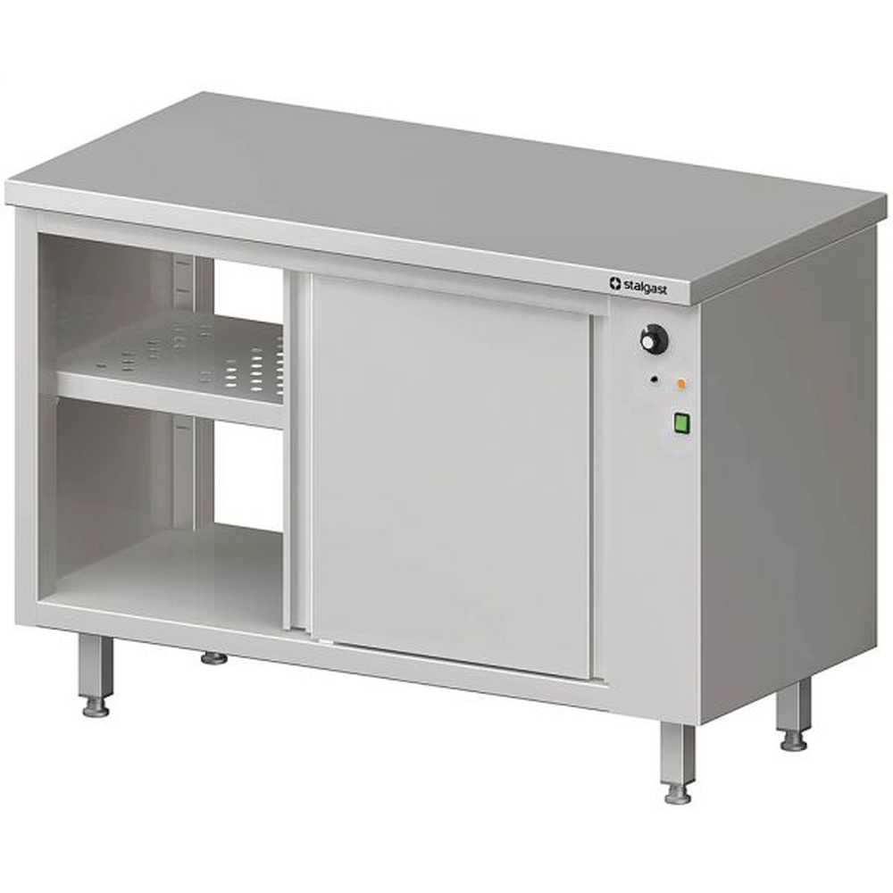 Stalgast Durchreiche-Wärmeschrank mit Schiebetüren 1100x600x850 mm