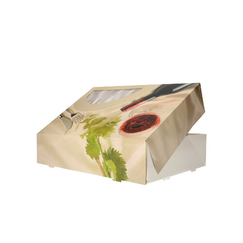PAPSTAR Transport- und Catering-Kartons 8 cm x 24,5 cm x 35,5 cm Burgund mi