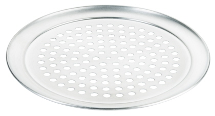 Contacto Pizzablech 28 cm, rund gelocht