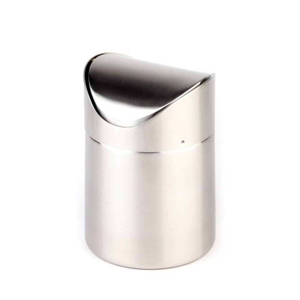 APS Tischrestebehälter Ø 12 cm, H: 17 cm18/8 Edelstahl, matt poliert
