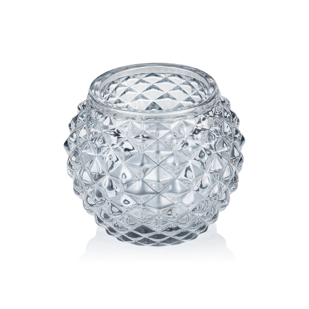 WAS Ball Smoke Grey YUYU, Ø 7,5 cm, Höhe 6 cm, Glas