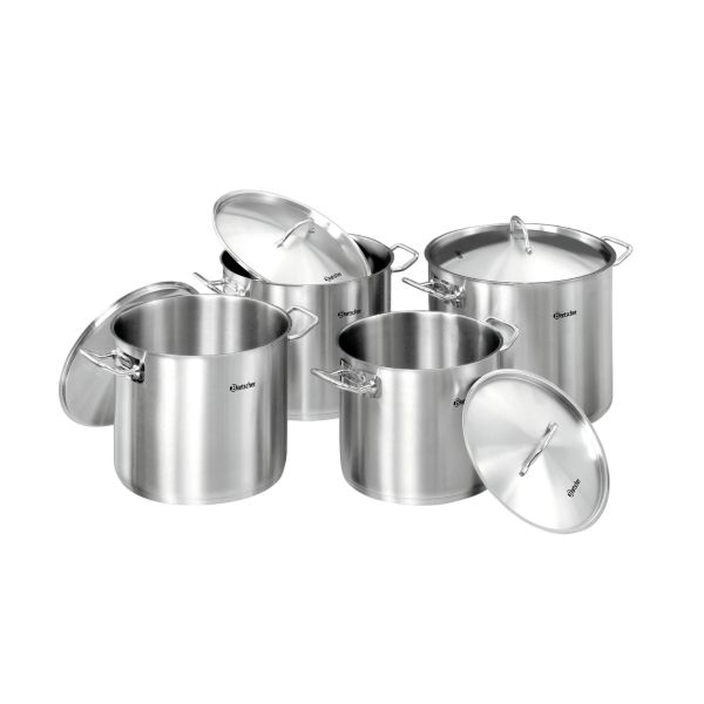 Bartscher Topfset- 4 Töpfe mit Deckel
