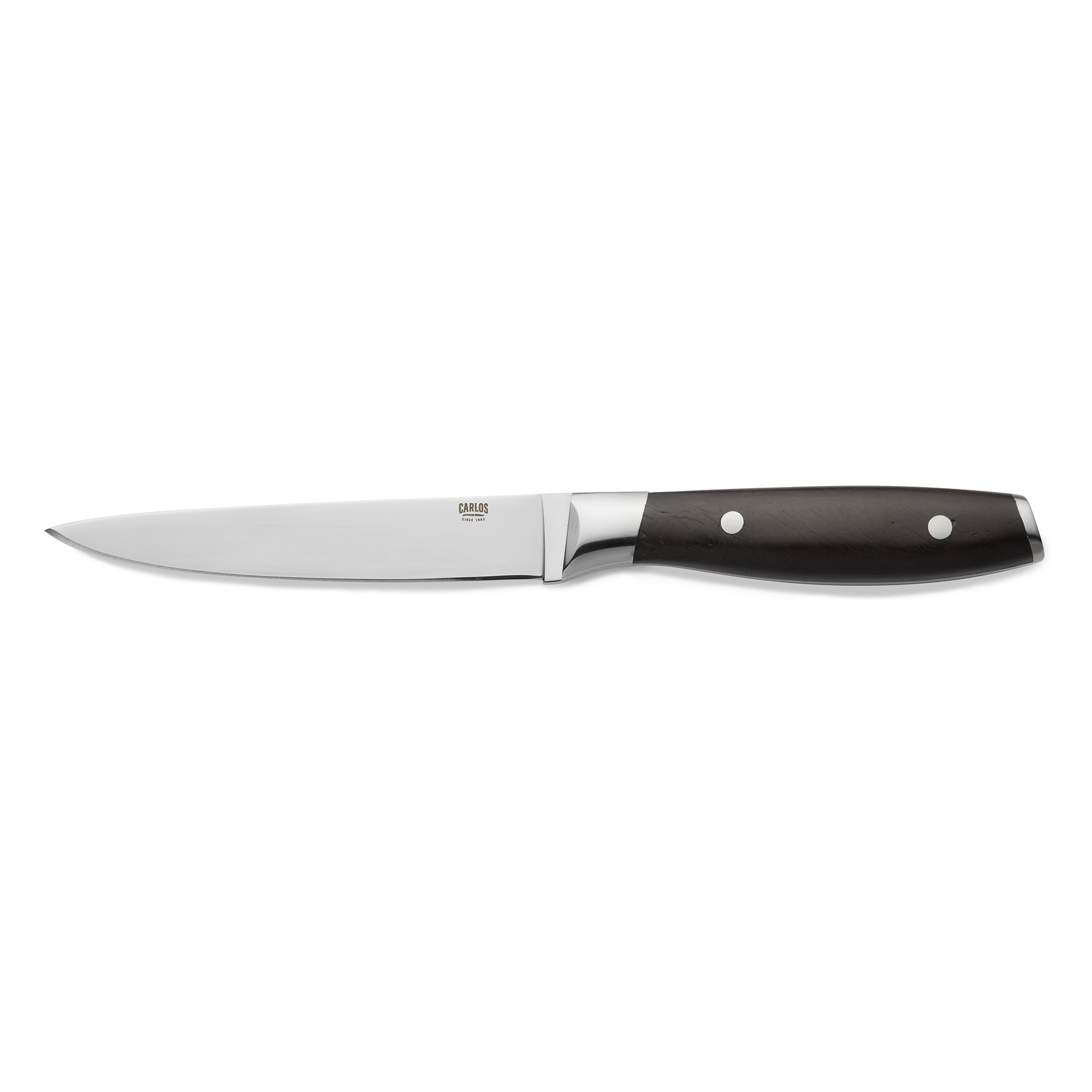 WAS Steakmesser Set CARLOS mit Eschenholzgriff, 25 cm, Set á 6 Stück, Klingensta