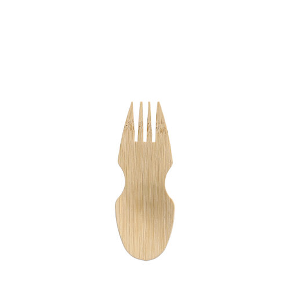 Papstar Fingerfood - Göffel, Bambus "pure" 8,5 cm