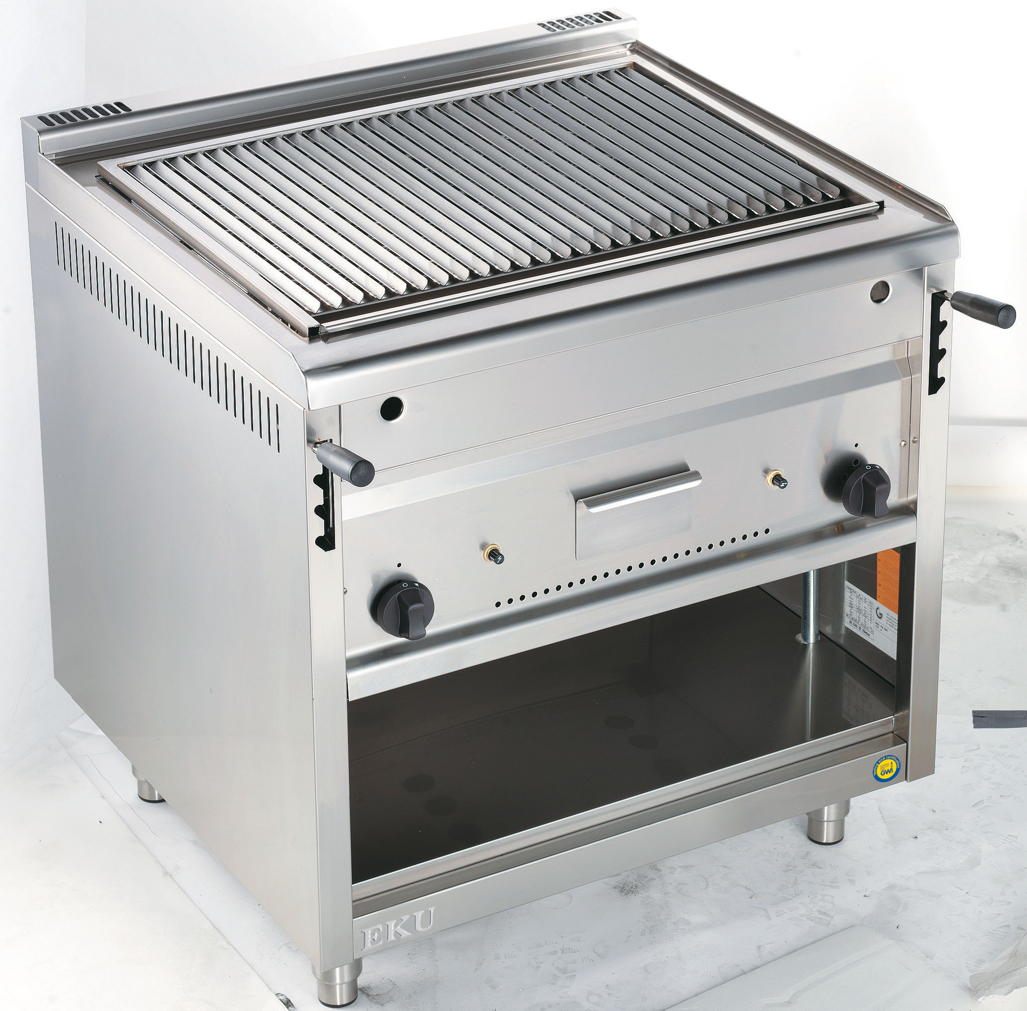 EKU Gas-Lavasteingrill  750-PLX-60
