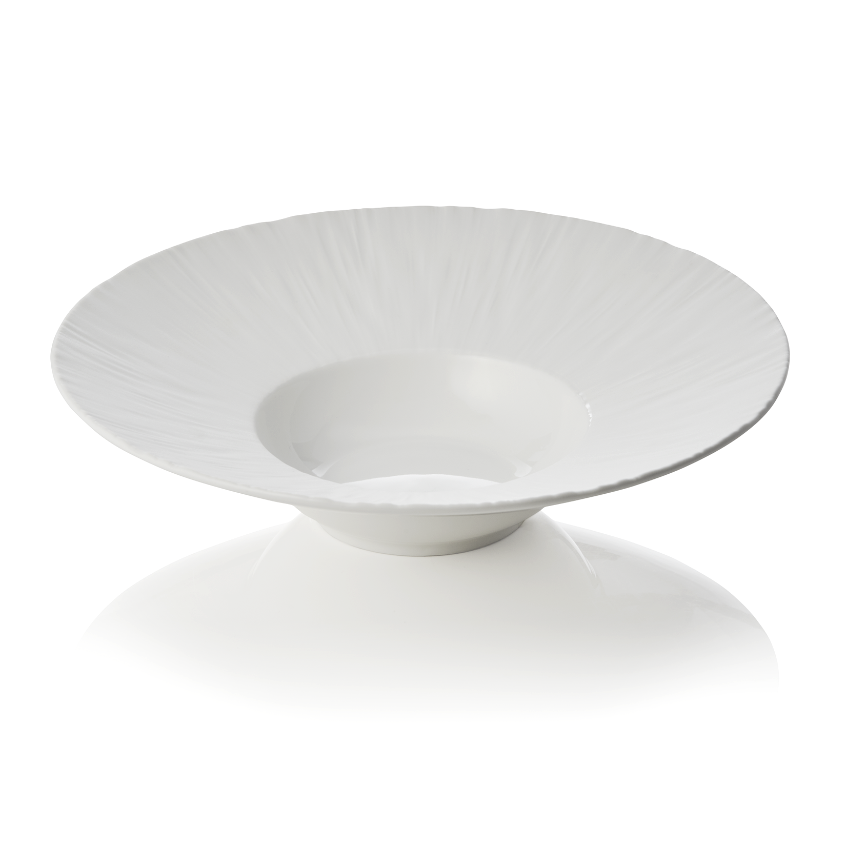 WAS Pastateller Set MAYA SHIRO, Ø 27,5 cm, 200 ml, weiß, Set á 2 Stück, Porzella